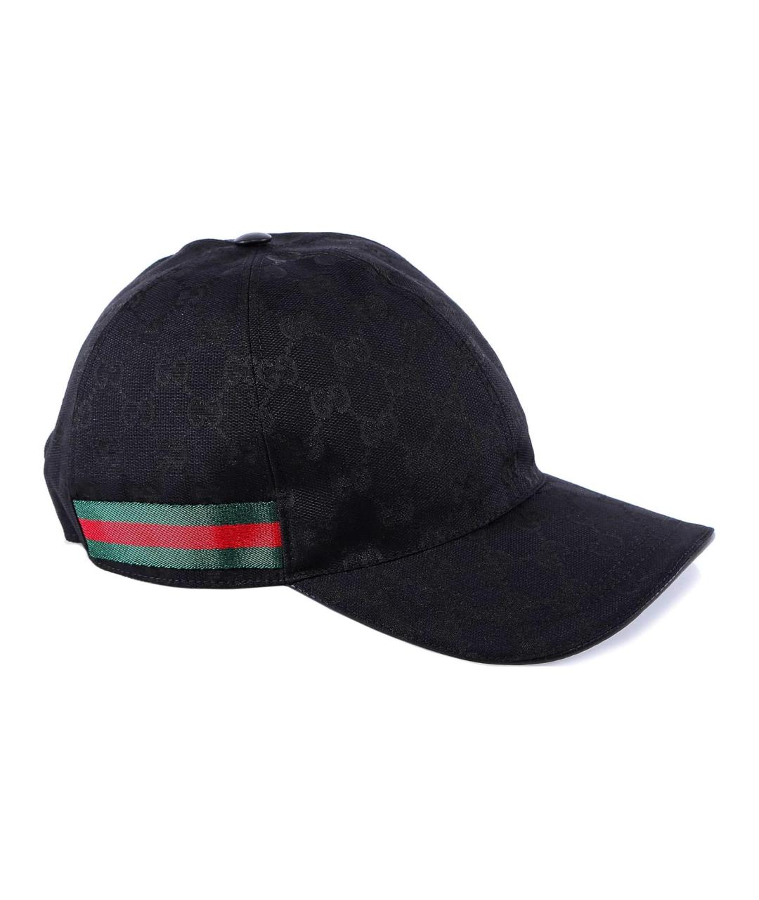 GUCCI Черная кепка, фото 4