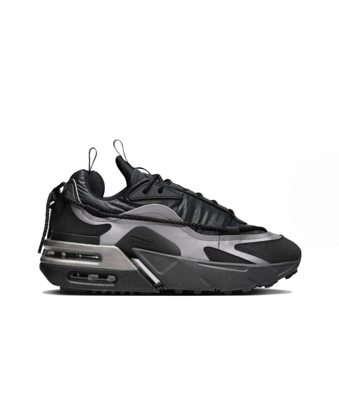 NIKE Черные замшевые кроссовки, фото 1