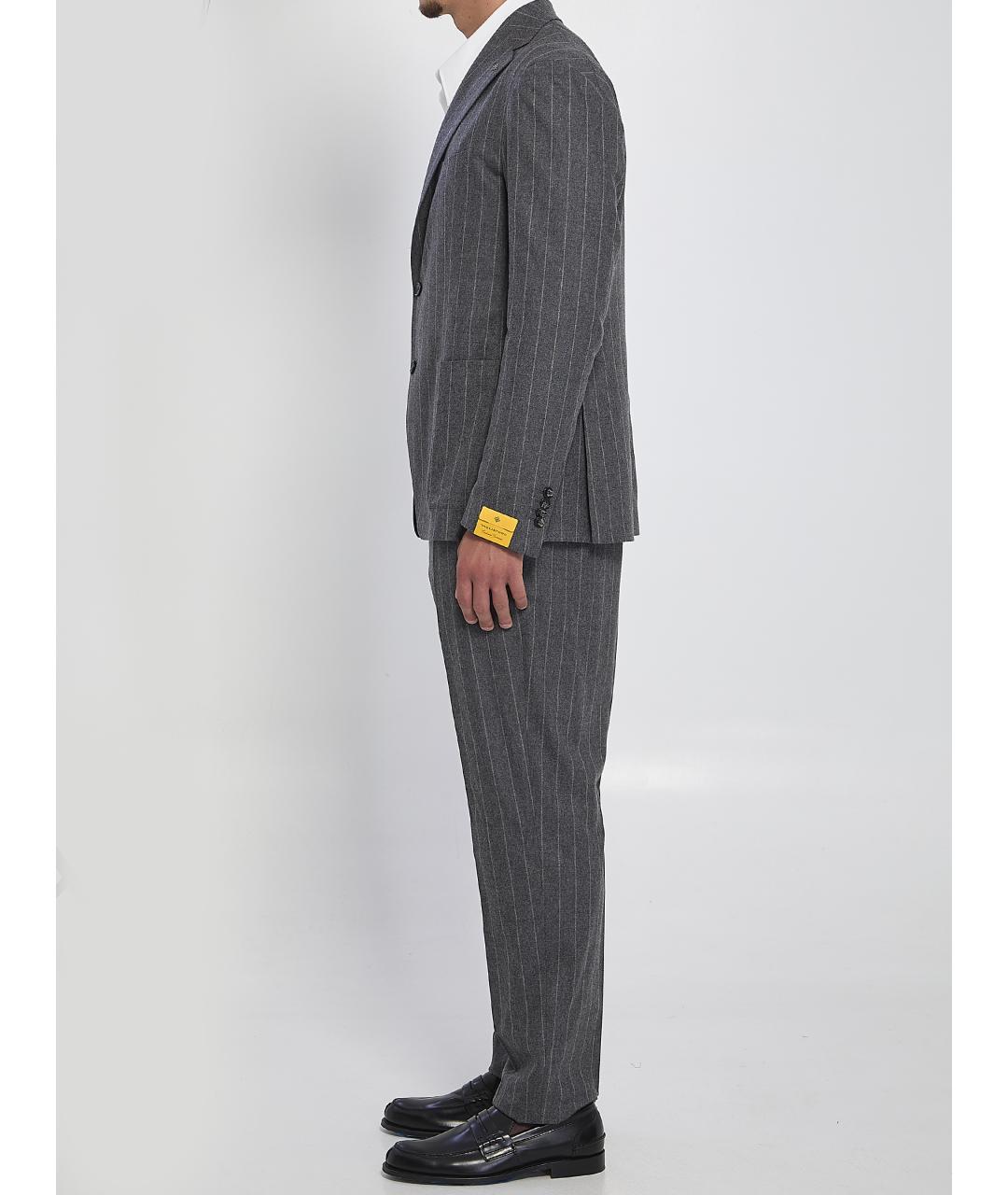 TAGLIATORE Серый классический костюм, фото 4