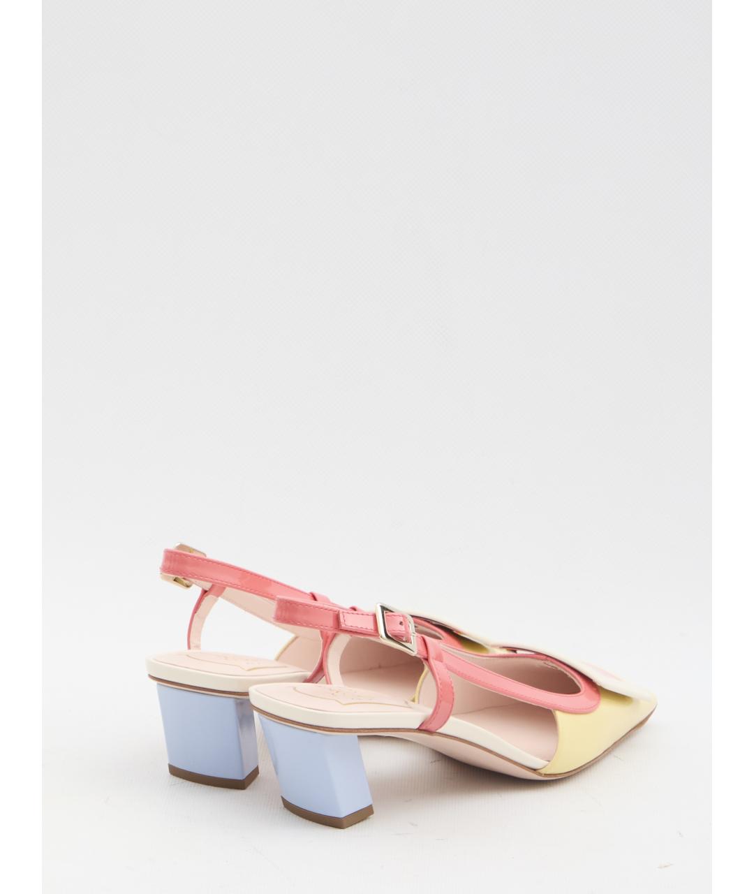 ROGER VIVIER Мульти туфли из лакированной кожи, фото 2