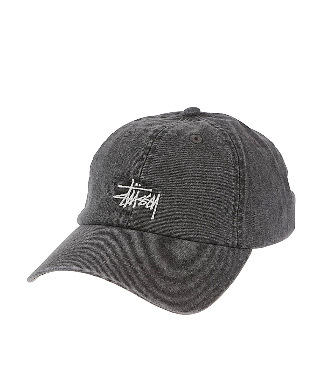 STUSSY Черная хлопковая кепка/бейсболка, фото 1