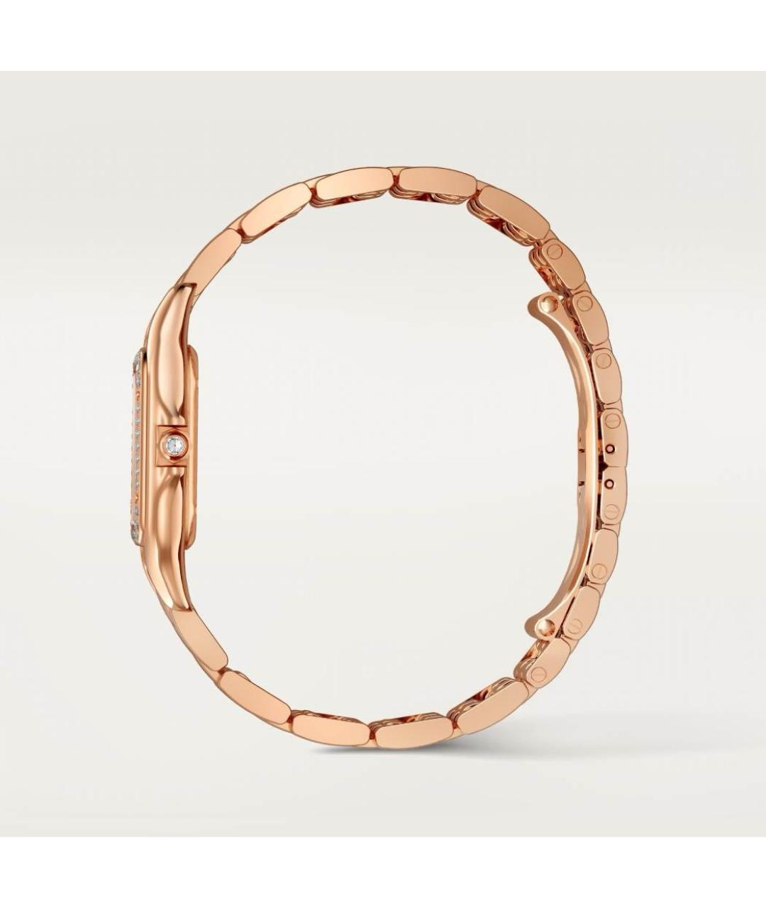 CARTIER Золотые часы из розового золота, фото 5