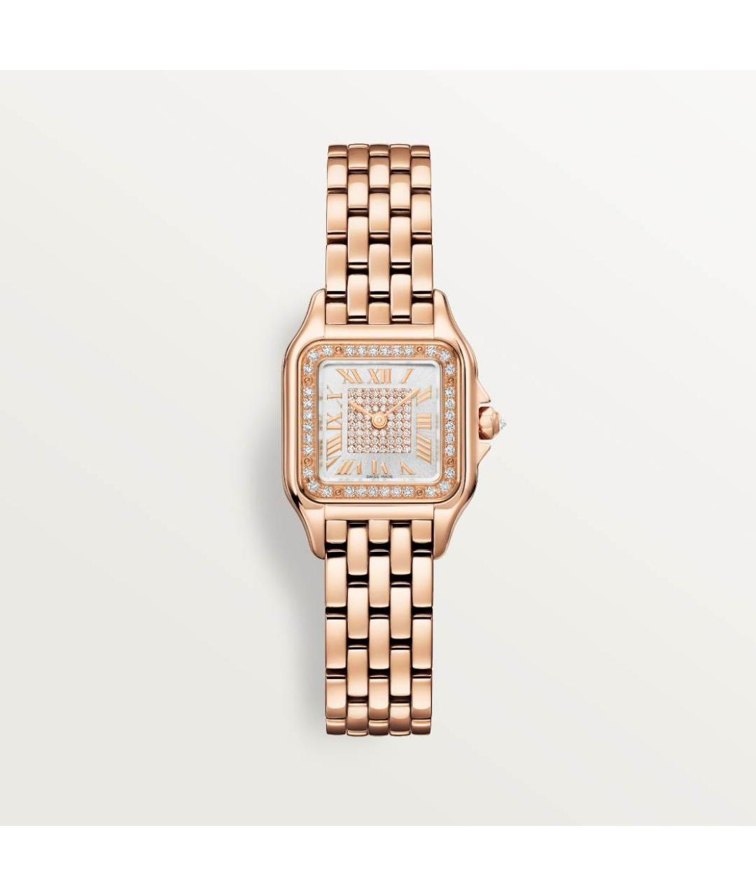 CARTIER Золотые часы из розового золота, фото 9
