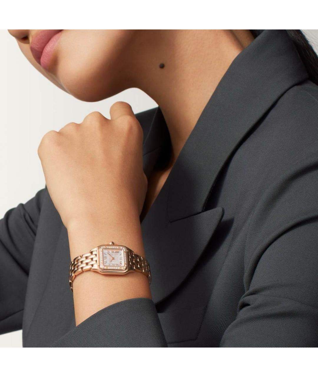 CARTIER Золотые часы из розового золота, фото 2