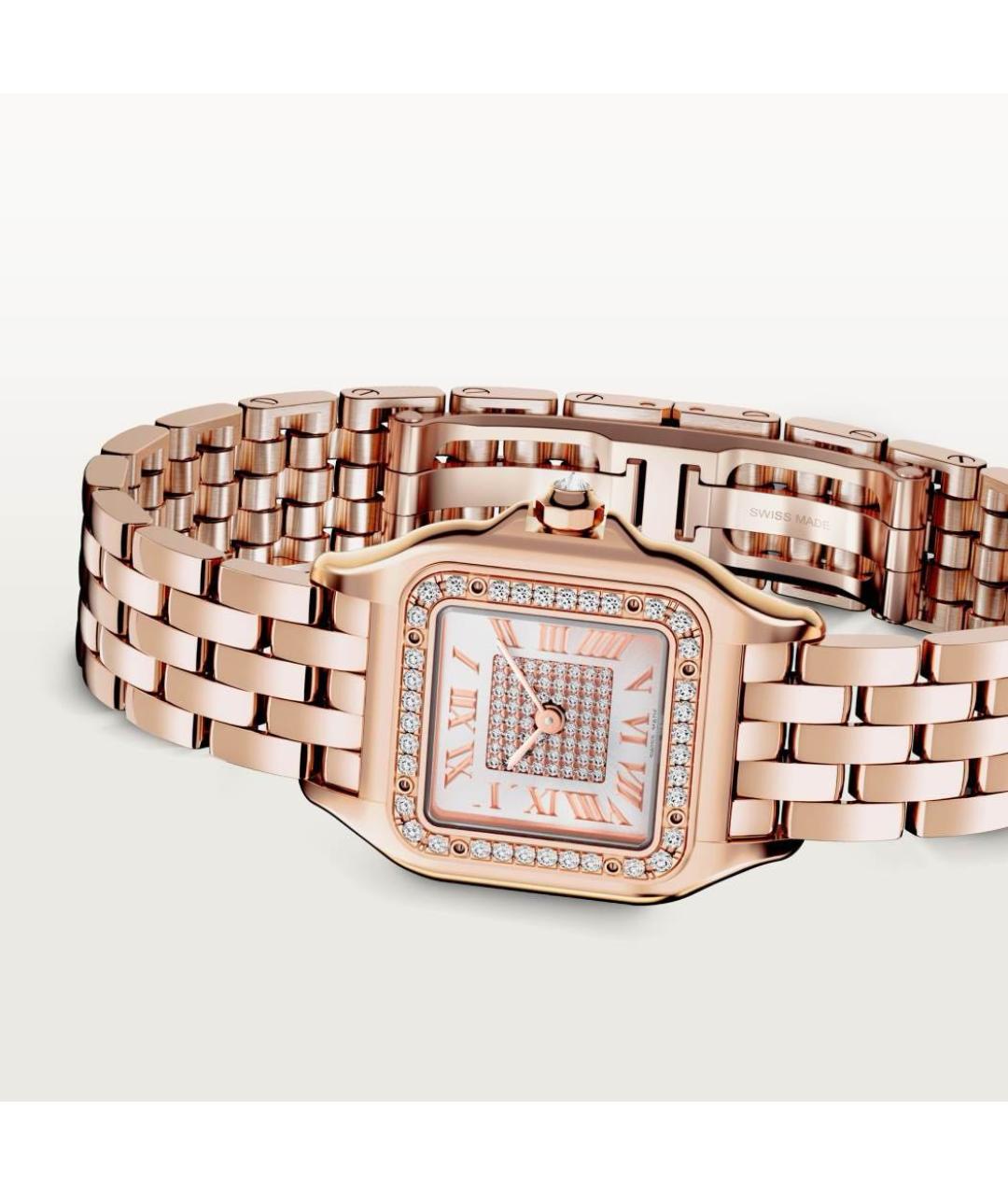 CARTIER Золотые часы из розового золота, фото 7