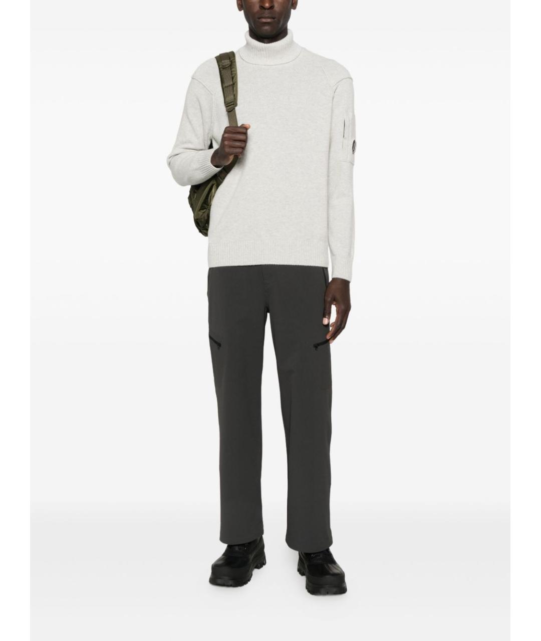 CP COMPANY Белый шерстяной джемпер / свитер, фото 2