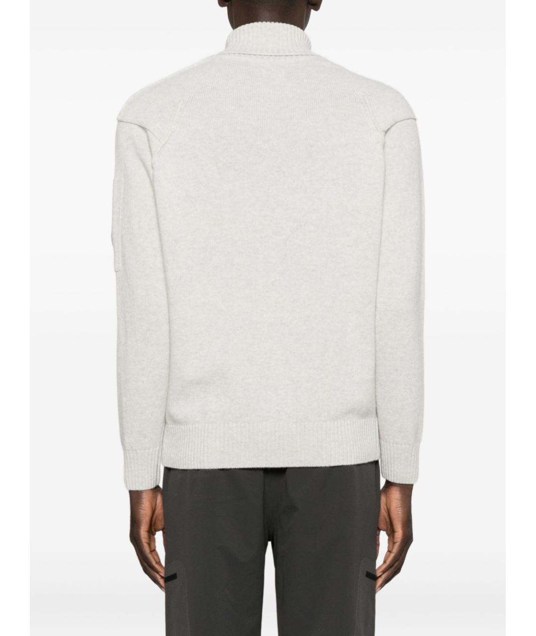 CP COMPANY Белый шерстяной джемпер / свитер, фото 4