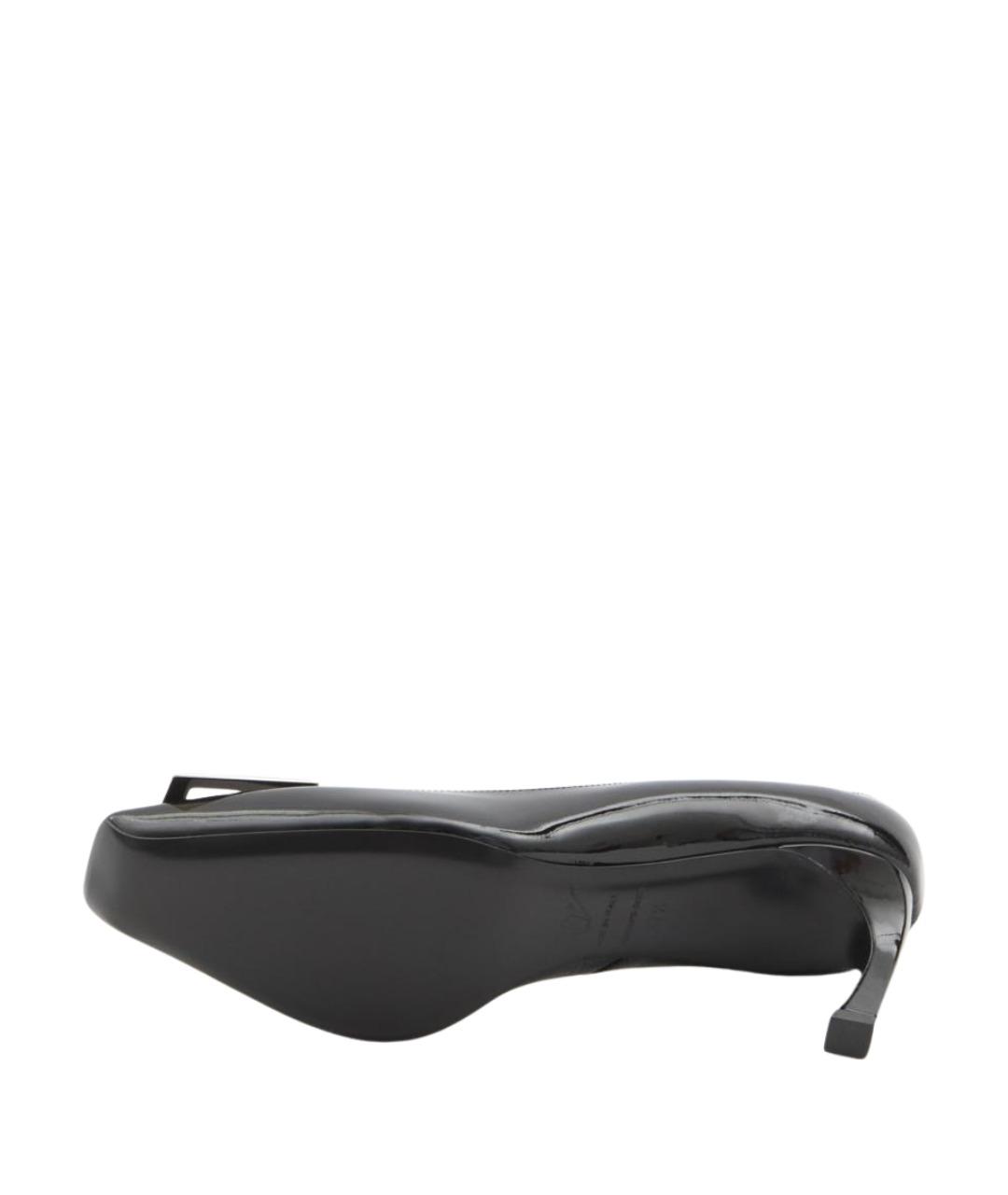 ROGER VIVIER Черные кожаные туфли, фото 3