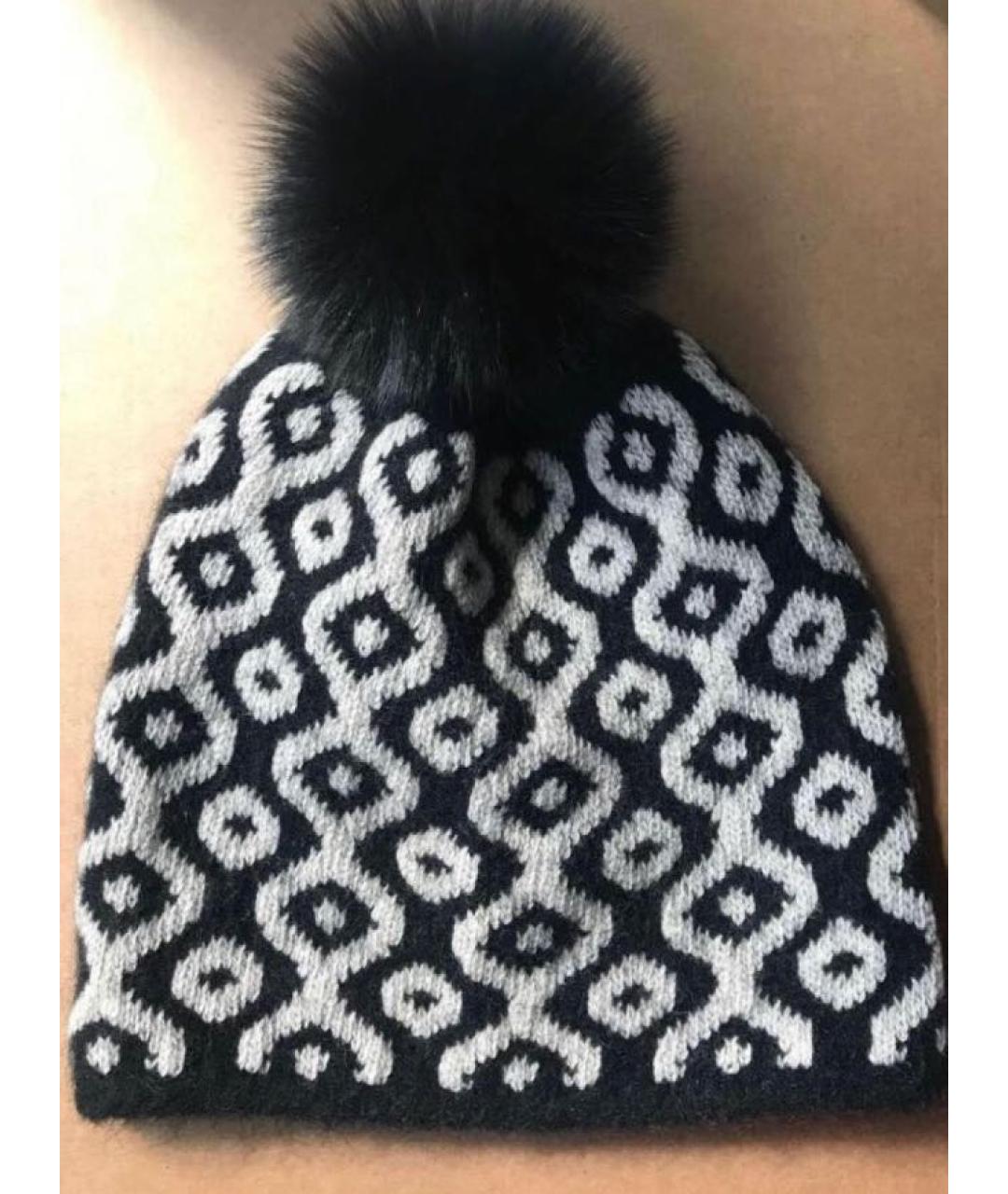 'S MAX MARA Мульти шерстяная шапка, фото 4
