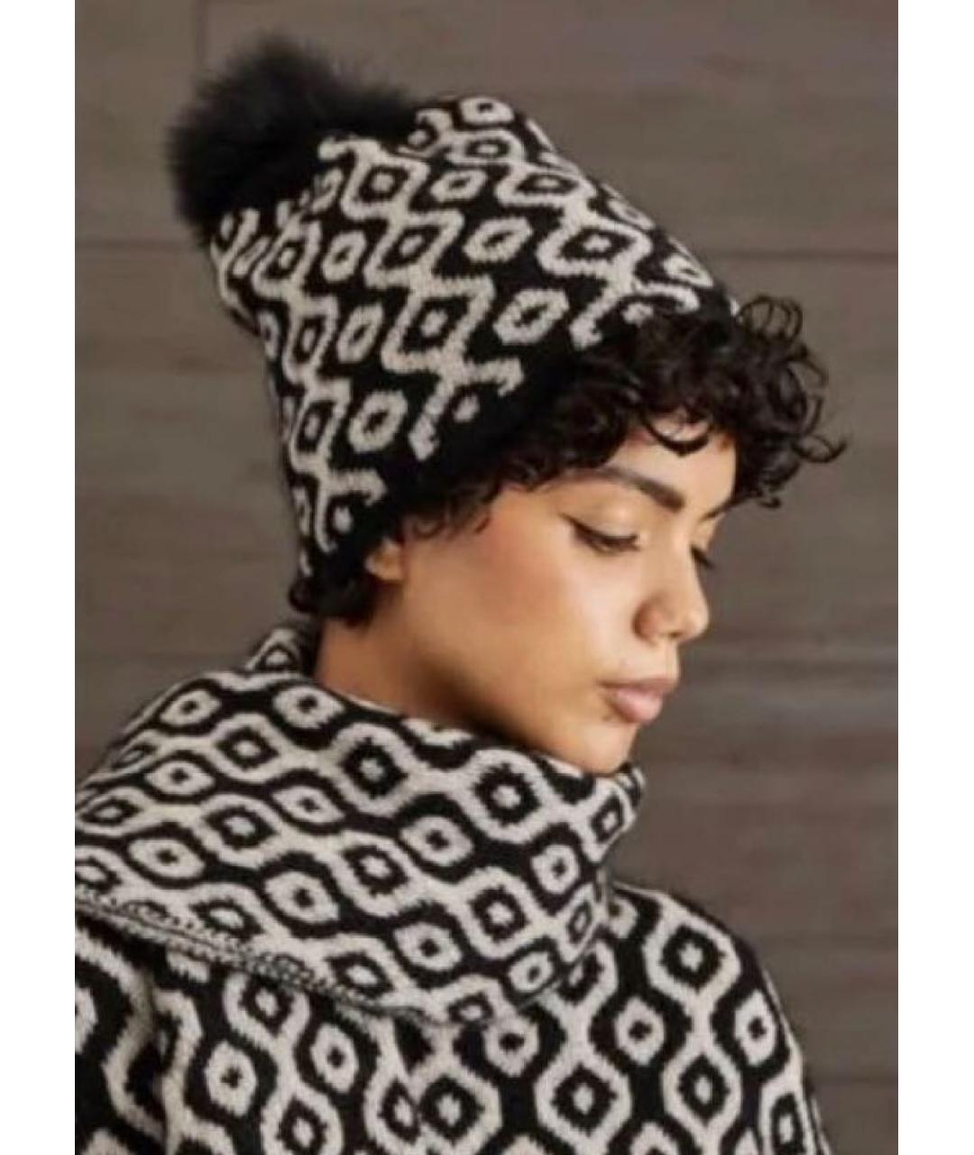 'S MAX MARA Мульти шерстяная шапка, фото 2