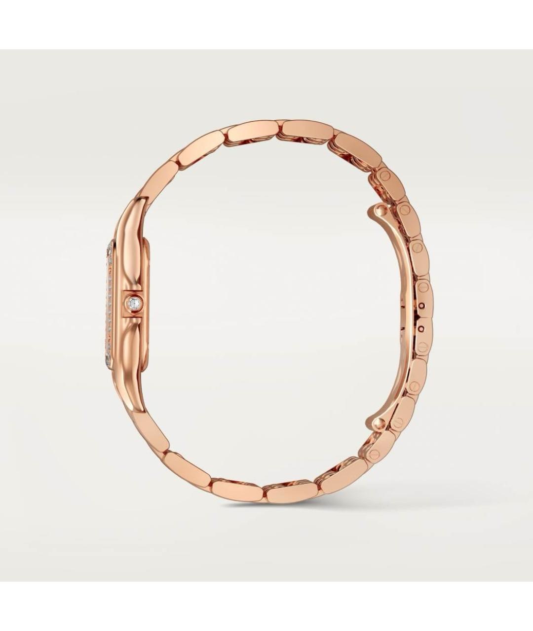 CARTIER Золотые часы из розового золота, фото 4