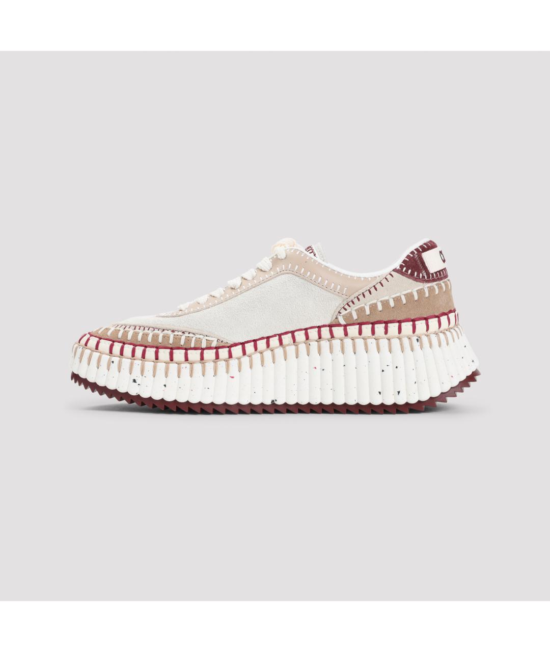 CHLOE Бежевые кроссовки, фото 2