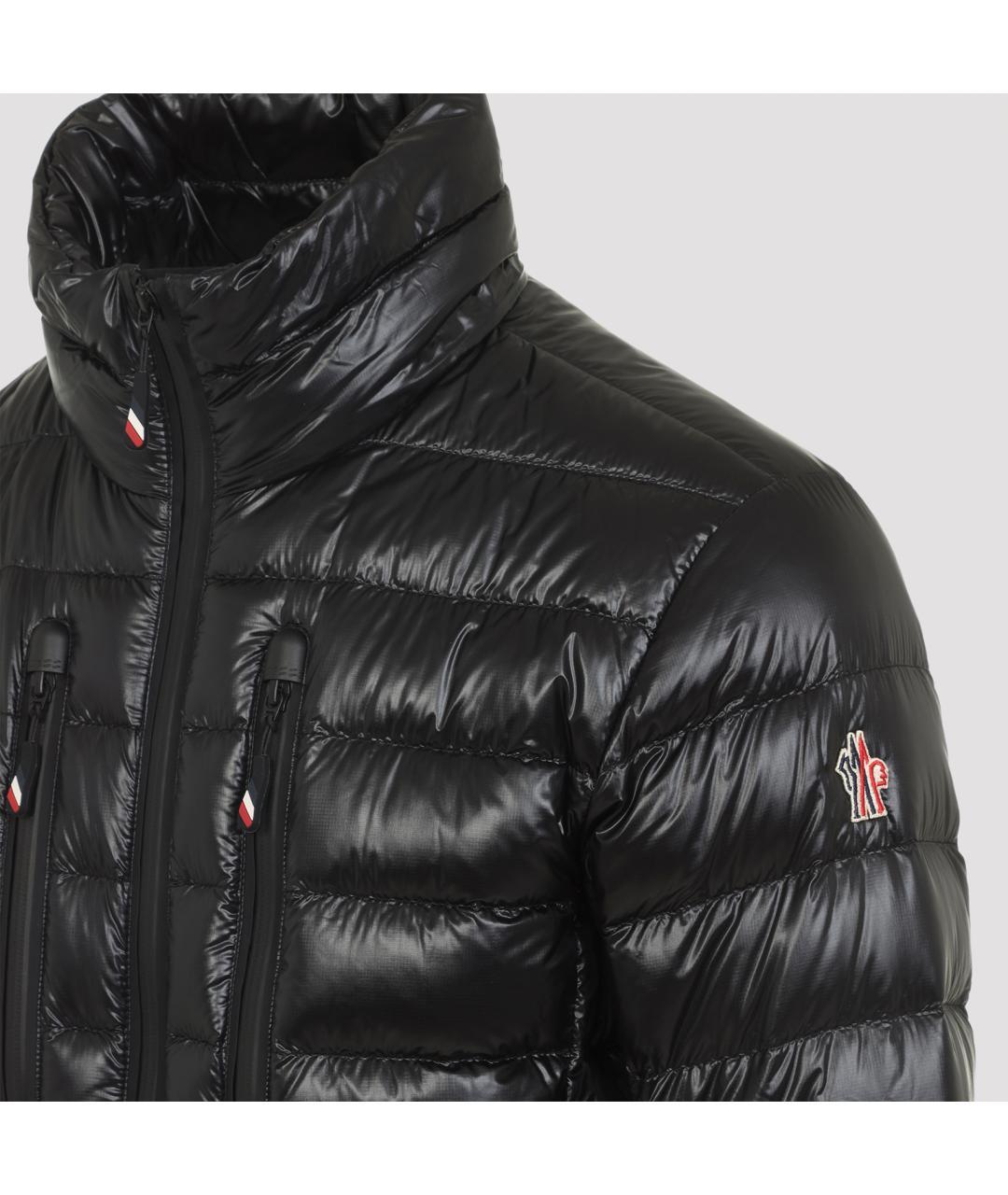 MONCLER GRENOBLE Черная полиамидовая куртка, фото 4