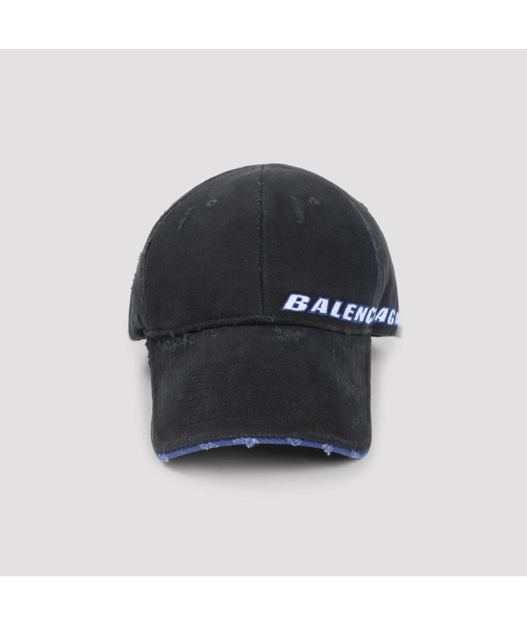BALENCIAGA Черная хлопковая кепка/бейсболка, фото 3