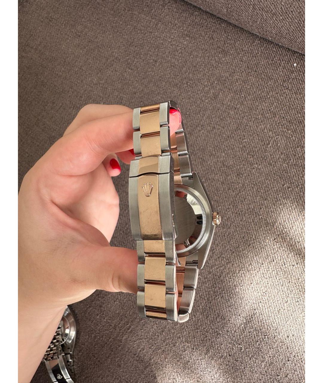 ROLEX Коричневые часы, фото 2