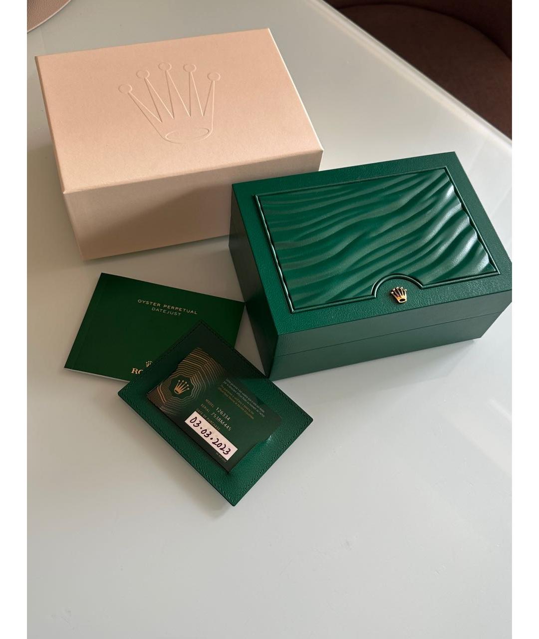 ROLEX Антрацитовые часы, фото 4