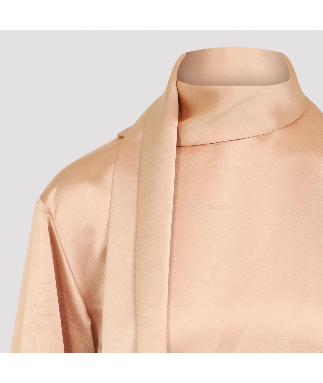 Carven Бежевое полиэстеровое платье, фото 3