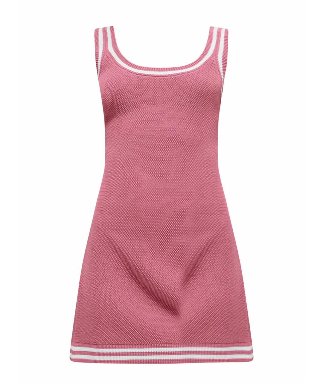 ALO YOGA Розовое повседневное платье, фото 1