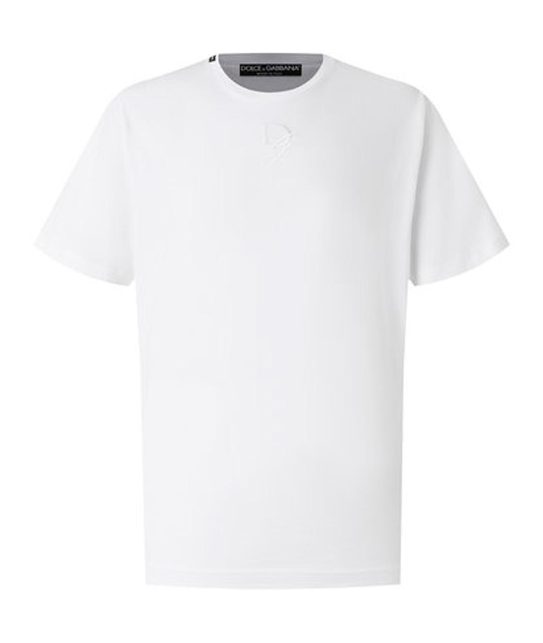 DOLCE&GABBANA Белая футболка, фото 1