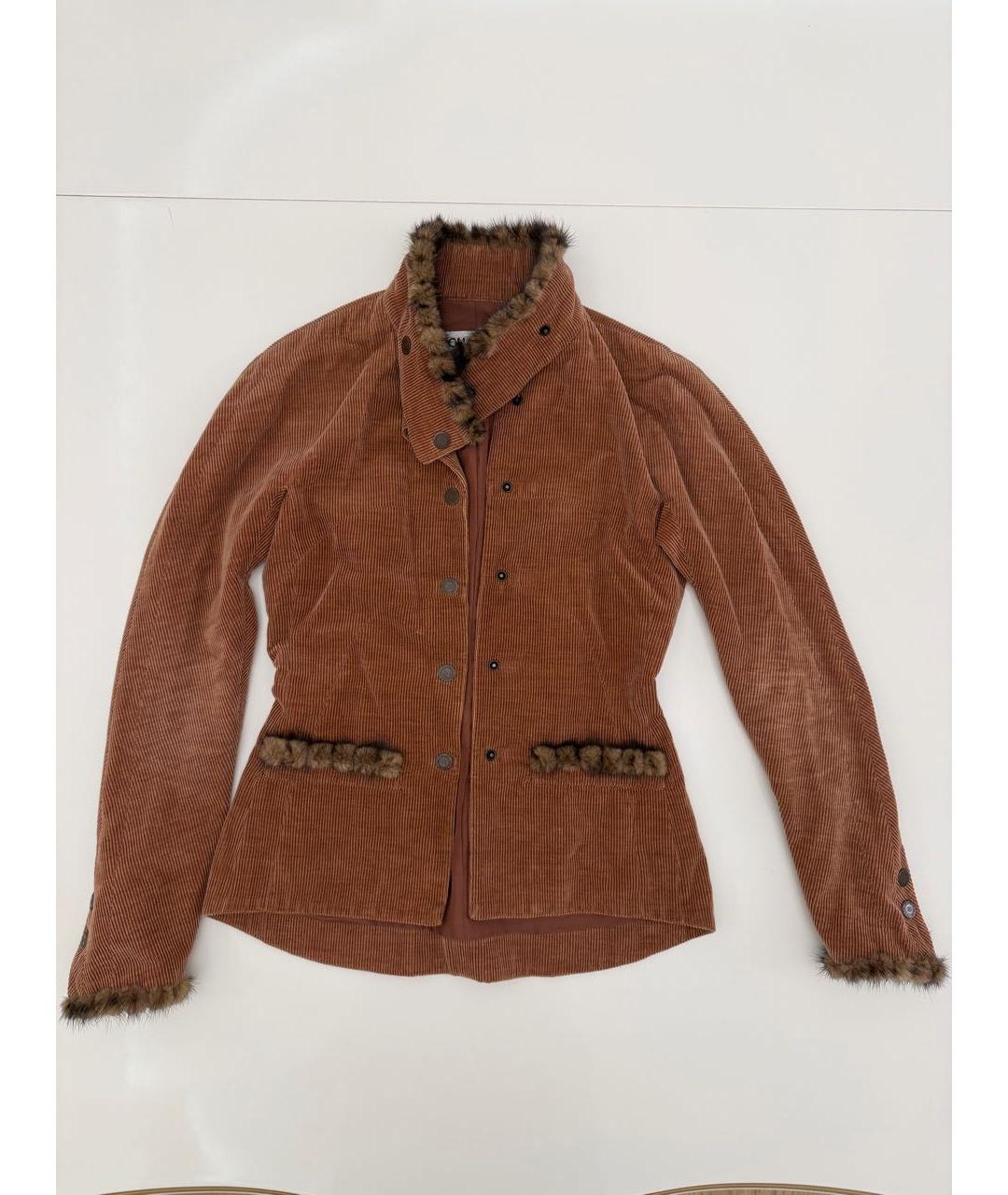 CHANEL Коричневая куртка, фото 9