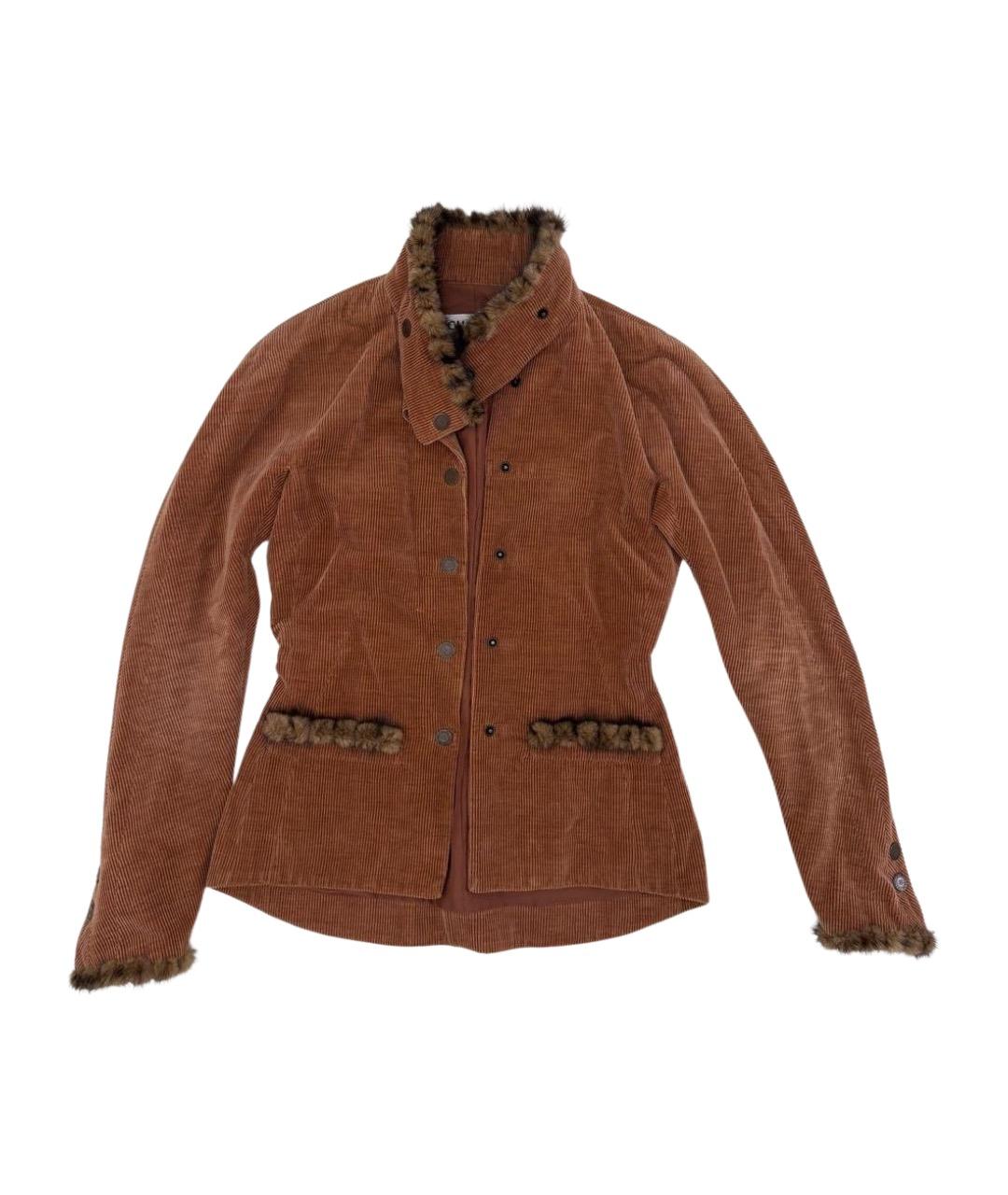 CHANEL Коричневая куртка, фото 1