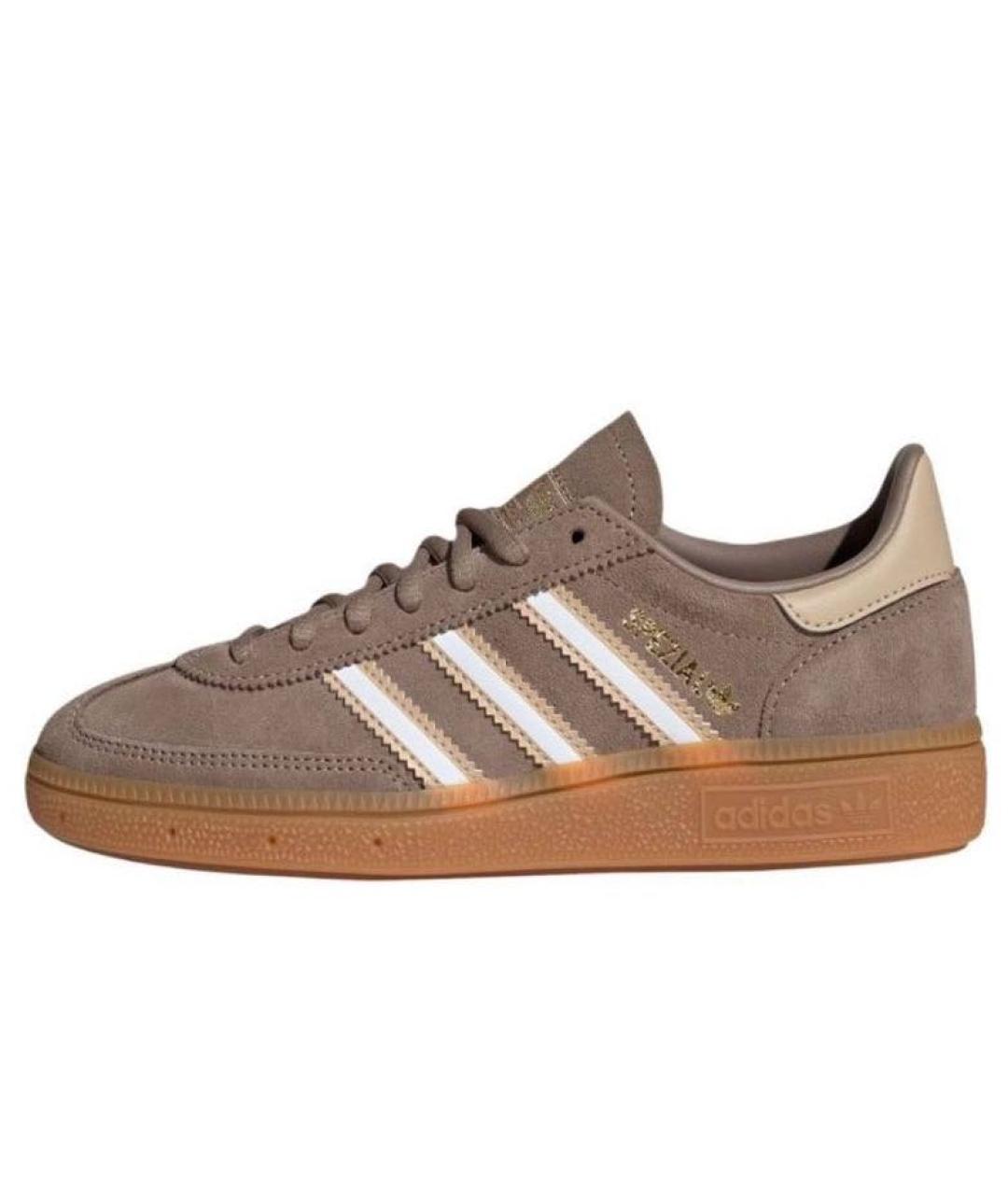 ADIDAS Коричневые замшевые кеды, фото 5
