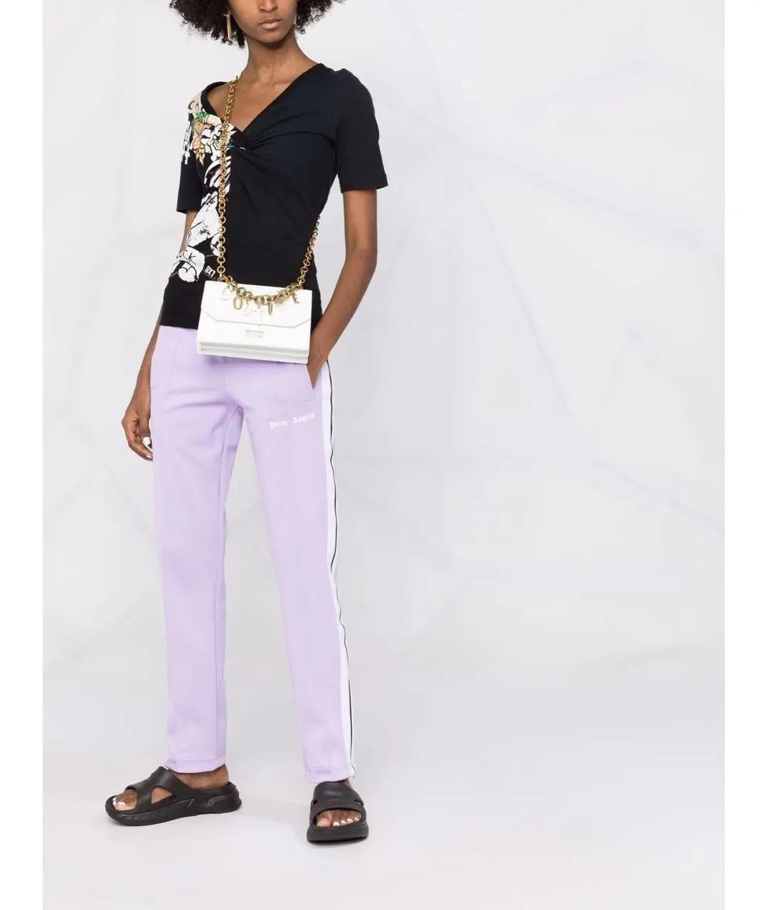 VERSACE JEANS COUTURE Белая сумка через плечо из искусственной кожи, фото 5
