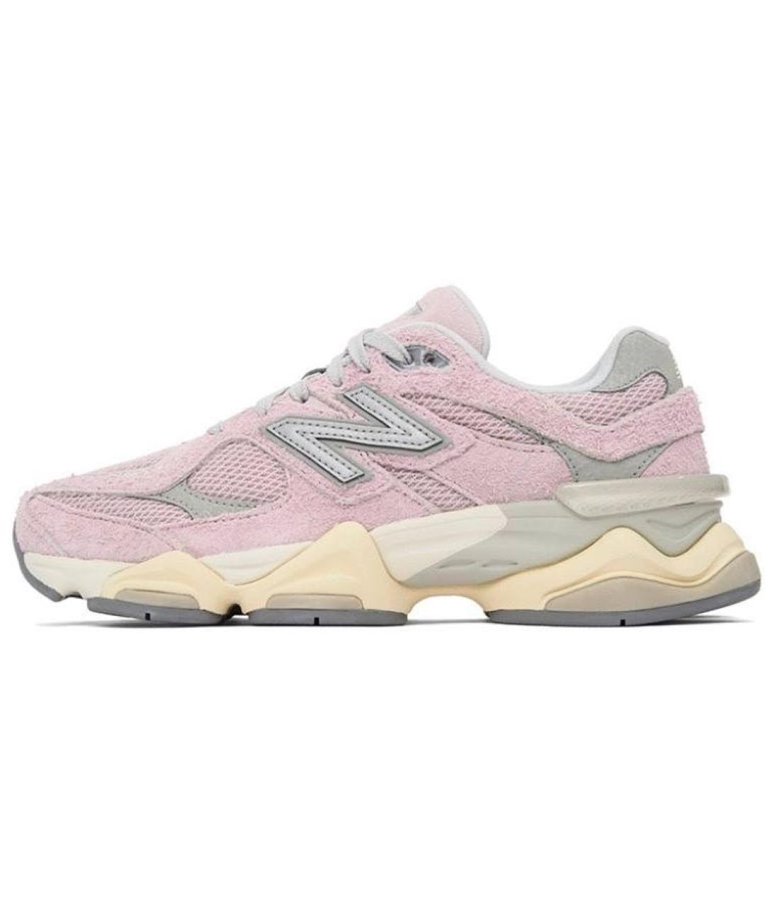 NEW BALANCE Розовые замшевые кроссовки, фото 5