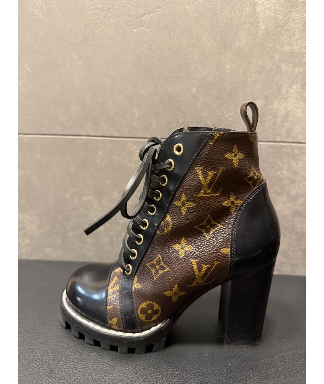 LOUIS VUITTON Черные ботильоны, фото 9