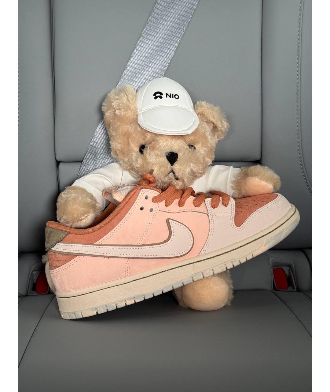 NIKE Оранжевое замшевые кеды, фото 6