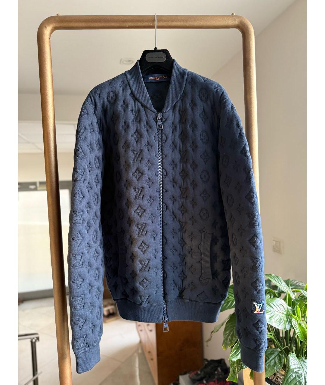 LOUIS VUITTON Темно-синяя куртка, фото 2