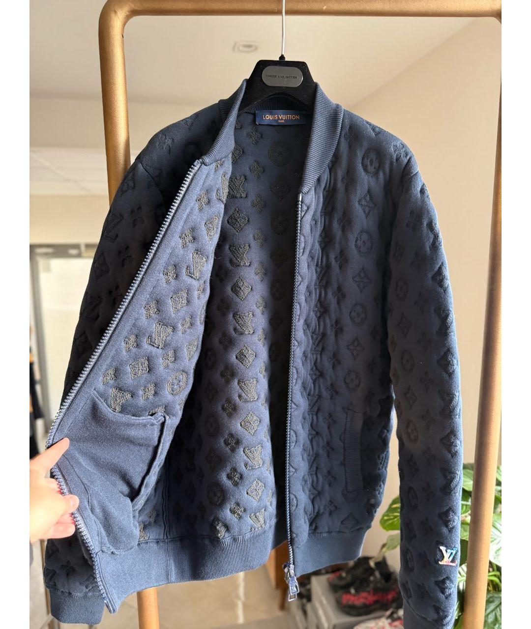 LOUIS VUITTON Темно-синяя куртка, фото 6