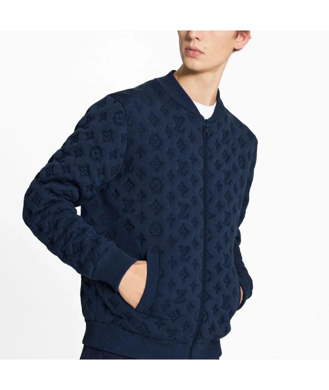 LOUIS VUITTON Темно-синяя куртка, фото 7