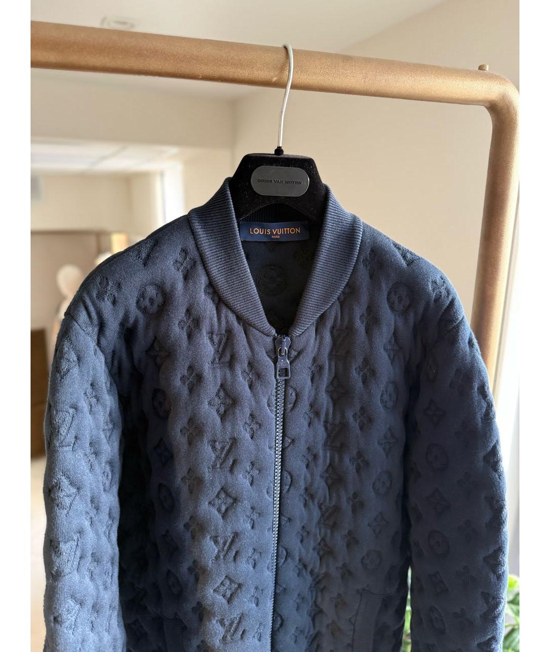 LOUIS VUITTON Темно-синяя куртка, фото 4