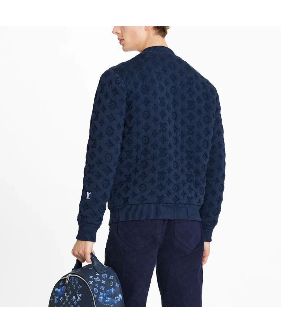 LOUIS VUITTON Темно-синяя куртка, фото 8