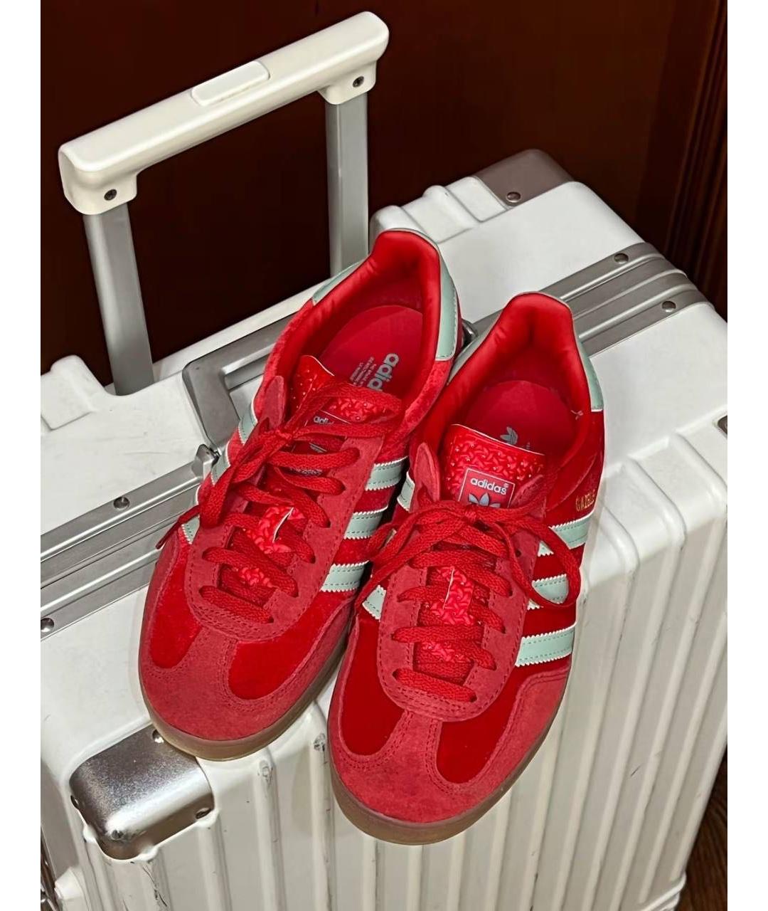 ADIDAS Красные кеды, фото 2