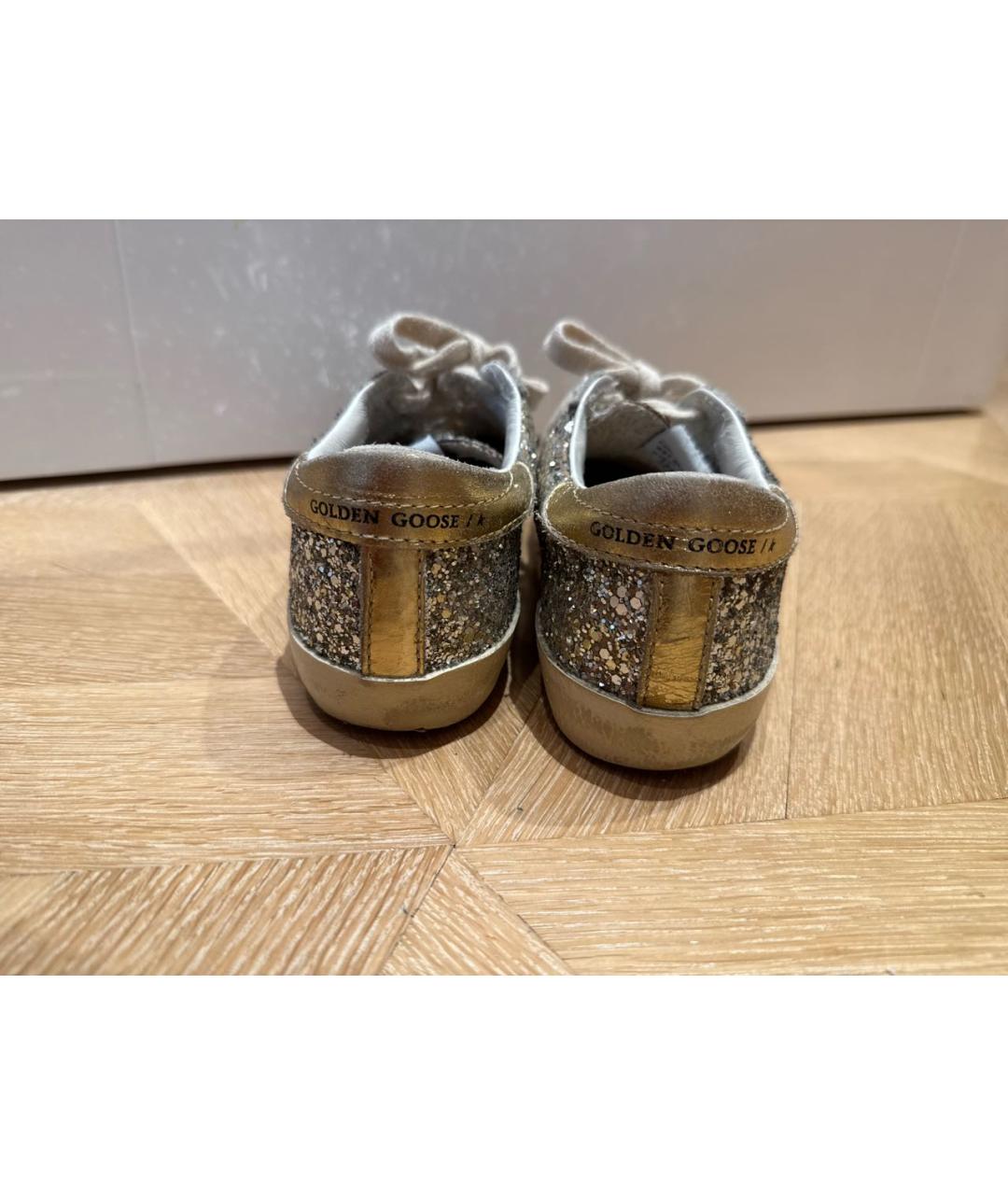 GOLDEN GOOSE DELUXE BRAND Серебряные кеды, фото 4