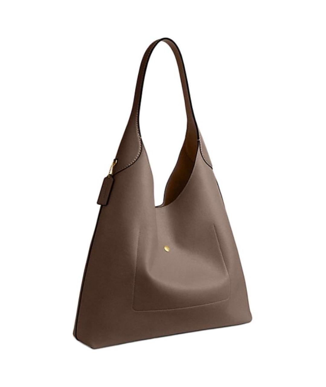 COACH Коричневая сумка через плечо, фото 3