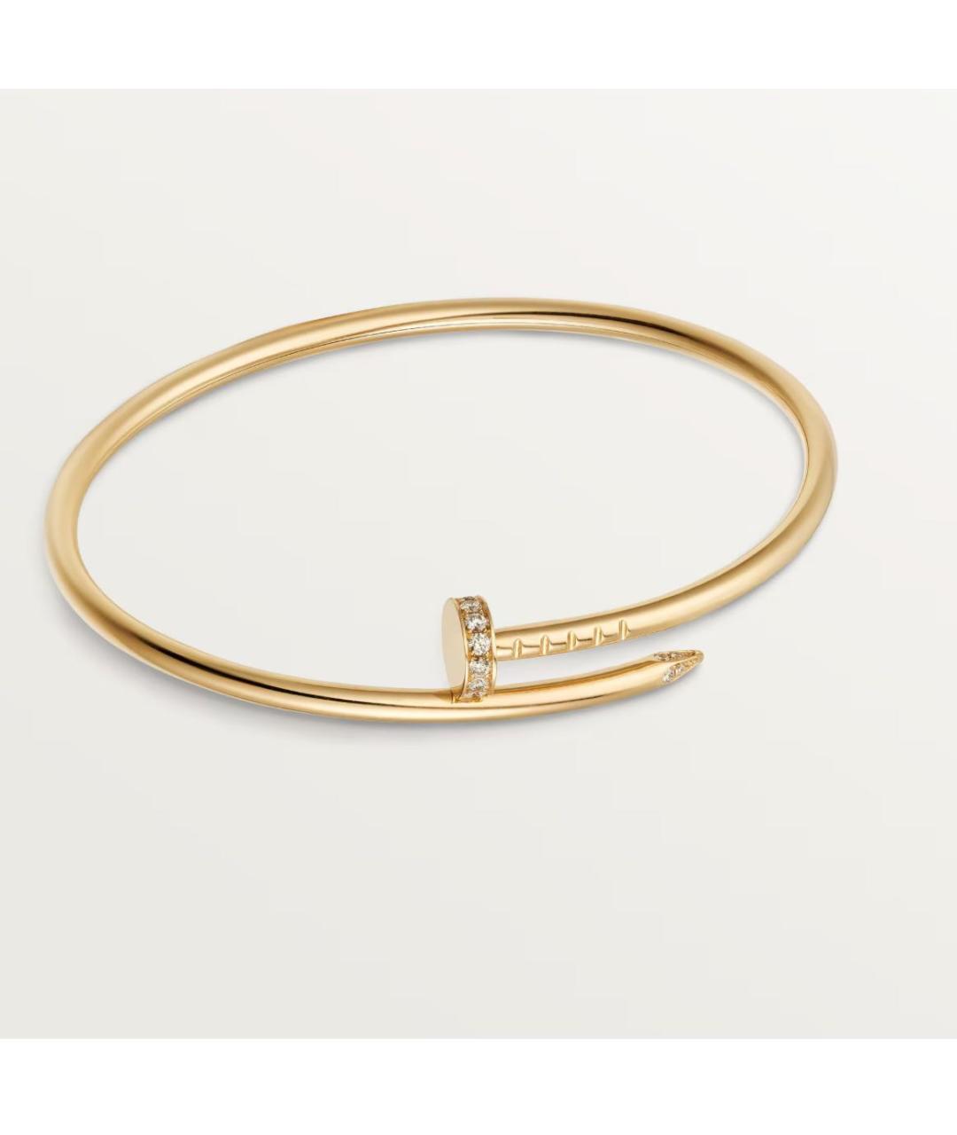 CARTIER Золотой браслет из желтого золота, фото 2
