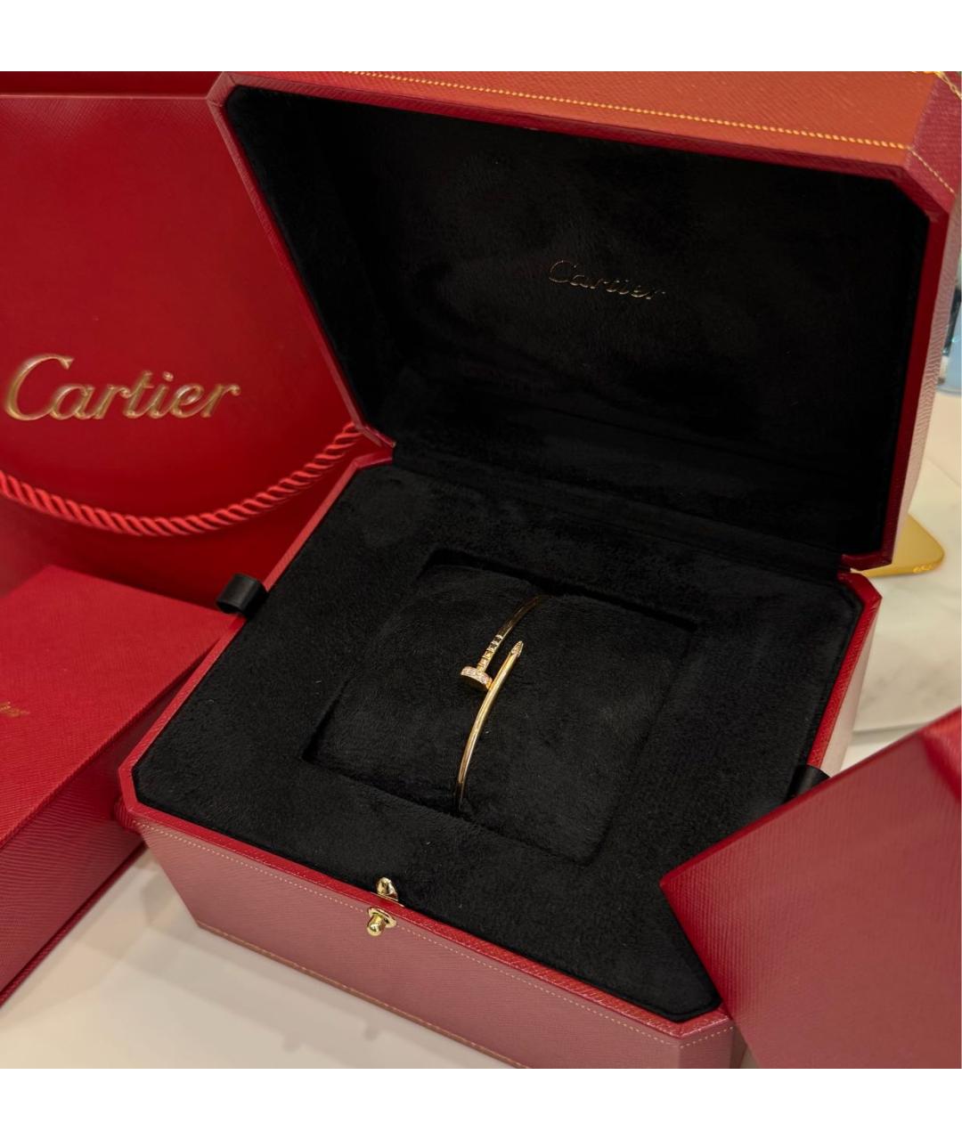 CARTIER Золотой браслет из желтого золота, фото 3