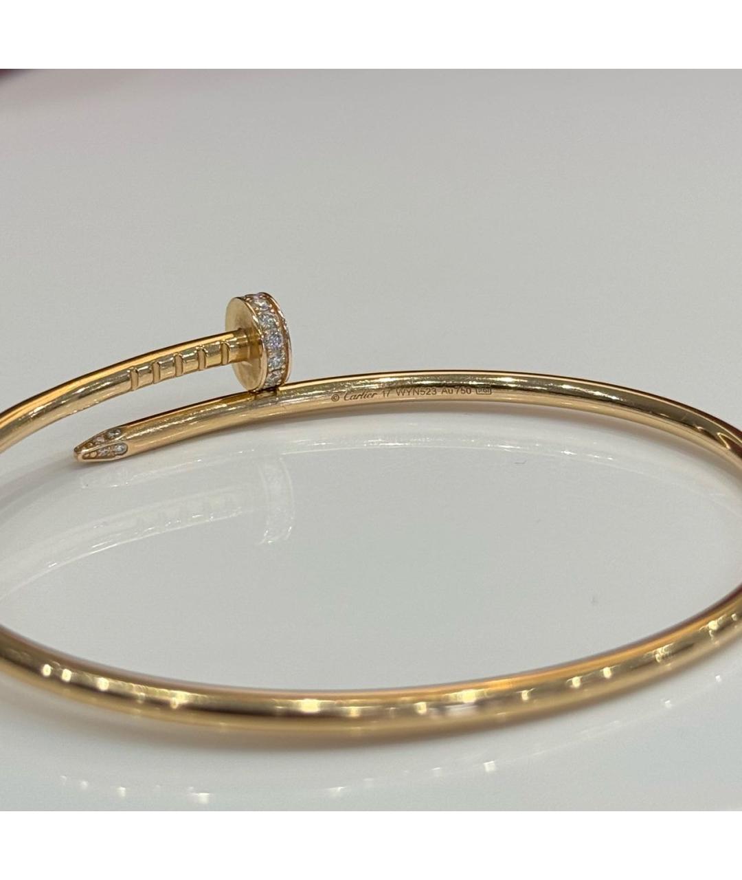 CARTIER Золотой браслет из желтого золота, фото 5