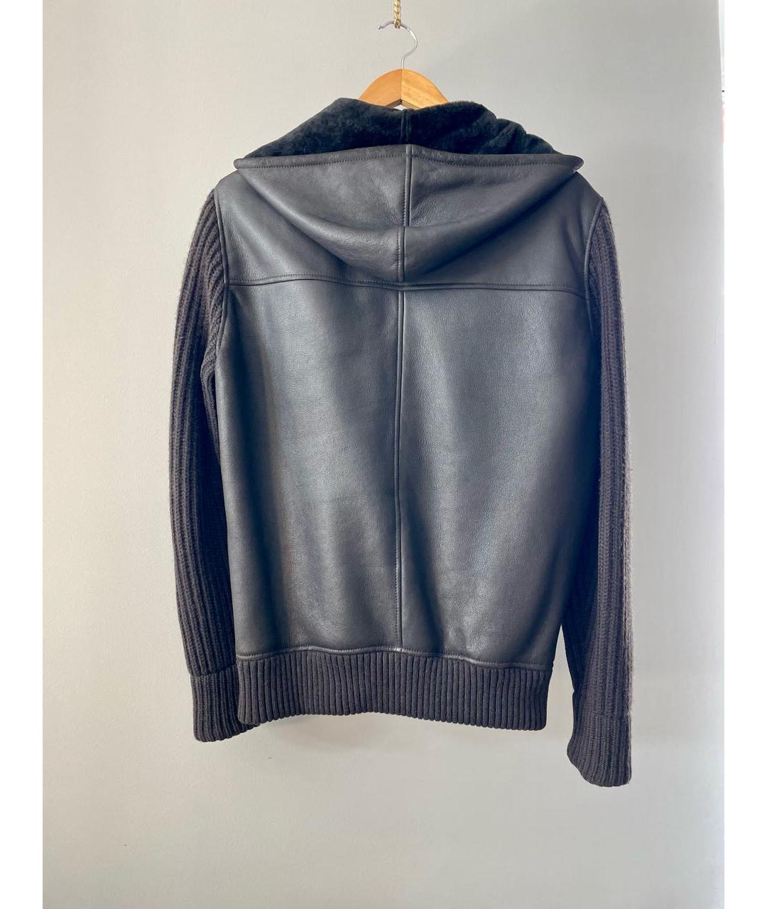 LORO PIANA Коричневая меховая дубленка/шуба, фото 2