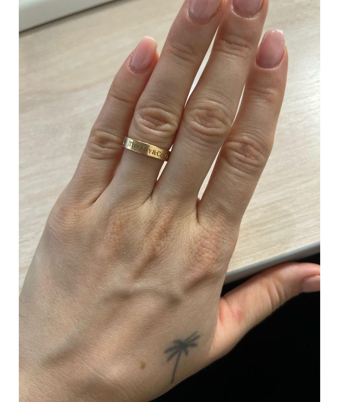 TIFFANY&CO Золотое кольцо из желтого золота, фото 2