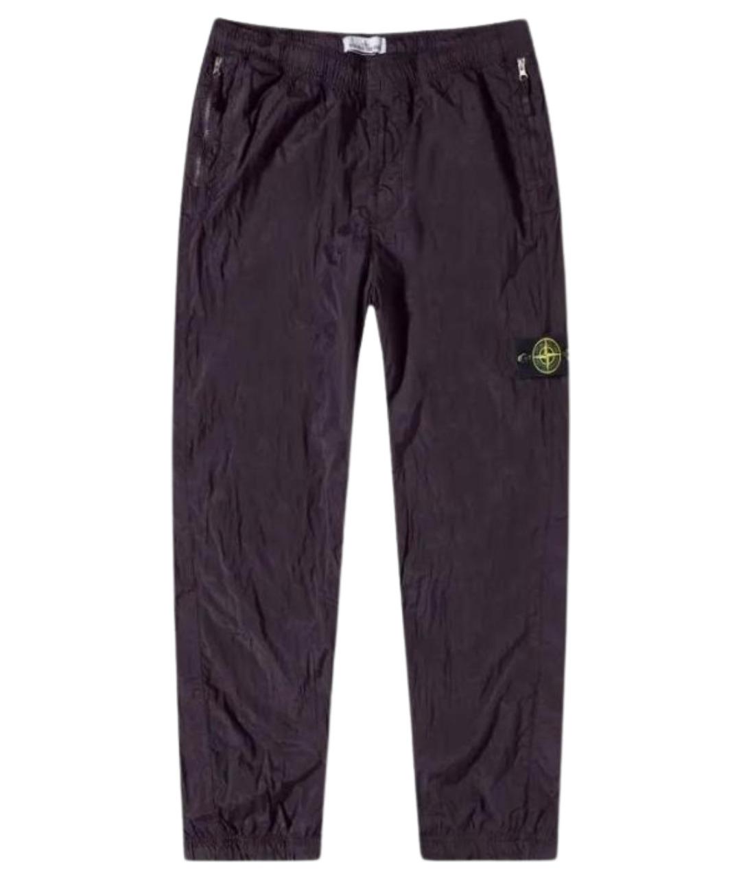 STONE ISLAND Черные классические брюки, фото 1