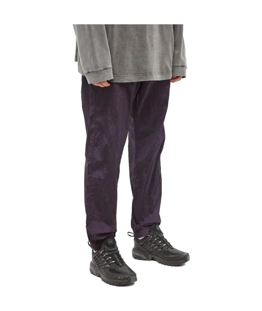 STONE ISLAND Черные классические брюки, фото 3