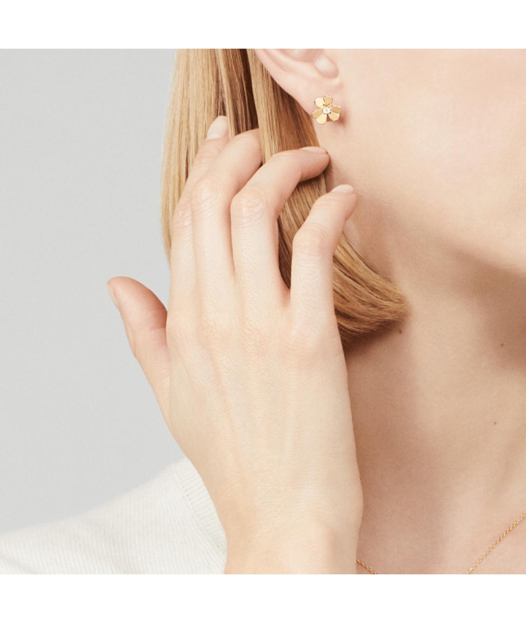 VAN CLEEF & ARPELS Серьги из желтого золота, фото 4