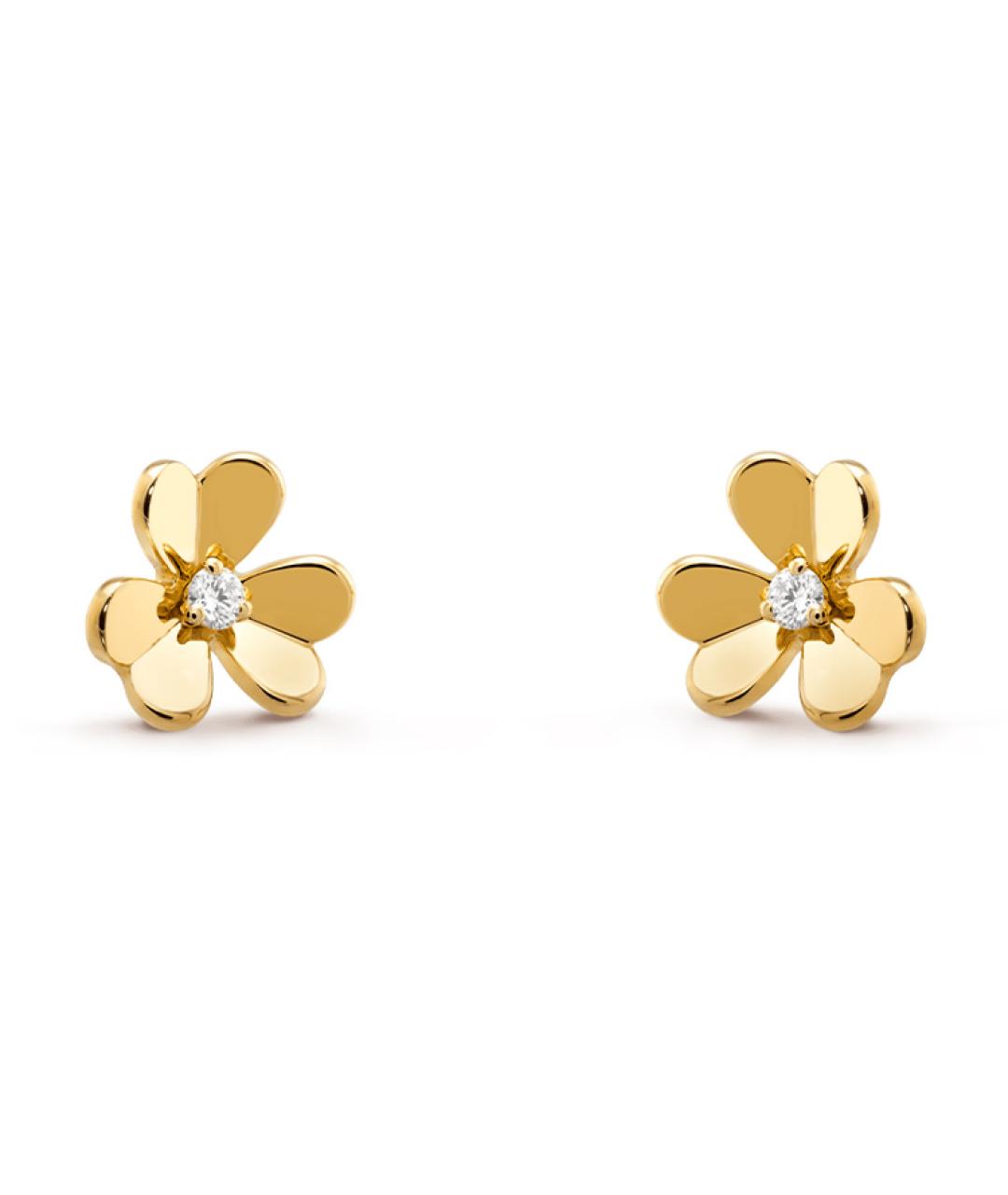 VAN CLEEF & ARPELS Серьги из желтого золота, фото 2