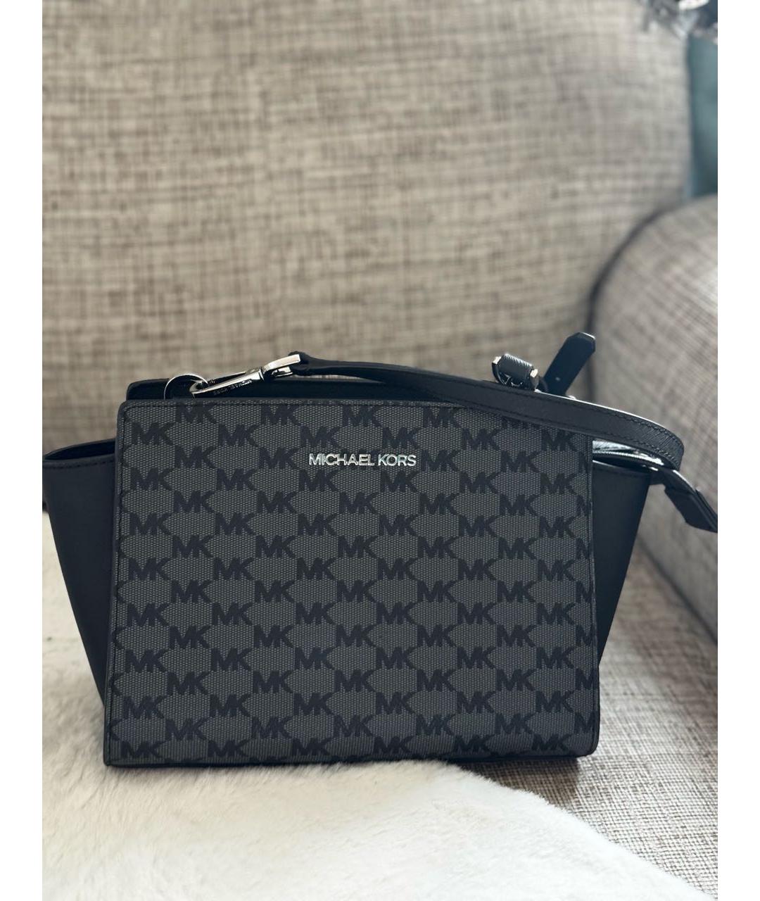 MICHAEL KORS Серая сумка через плечо, фото 2