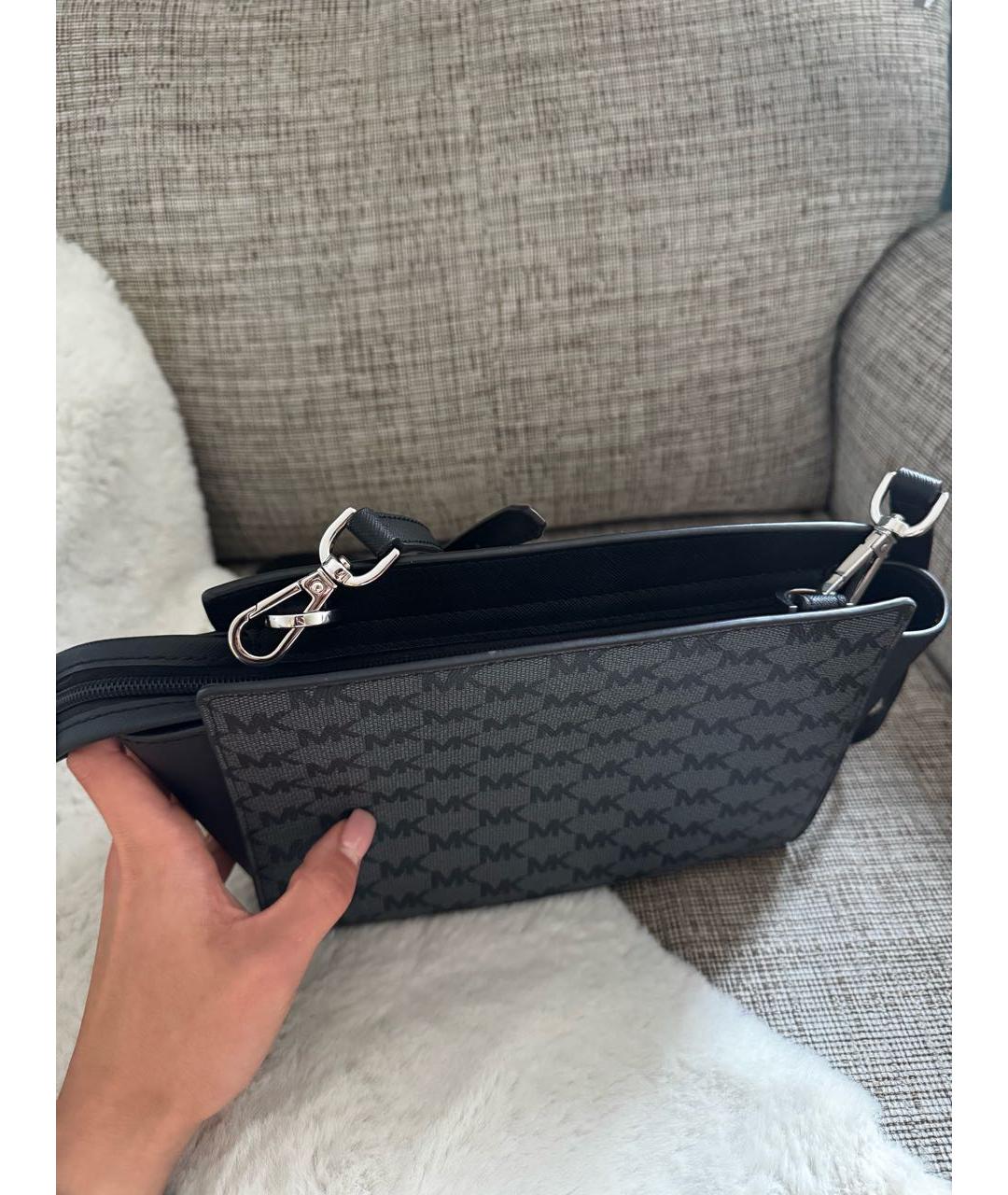 MICHAEL KORS Серая сумка через плечо, фото 5