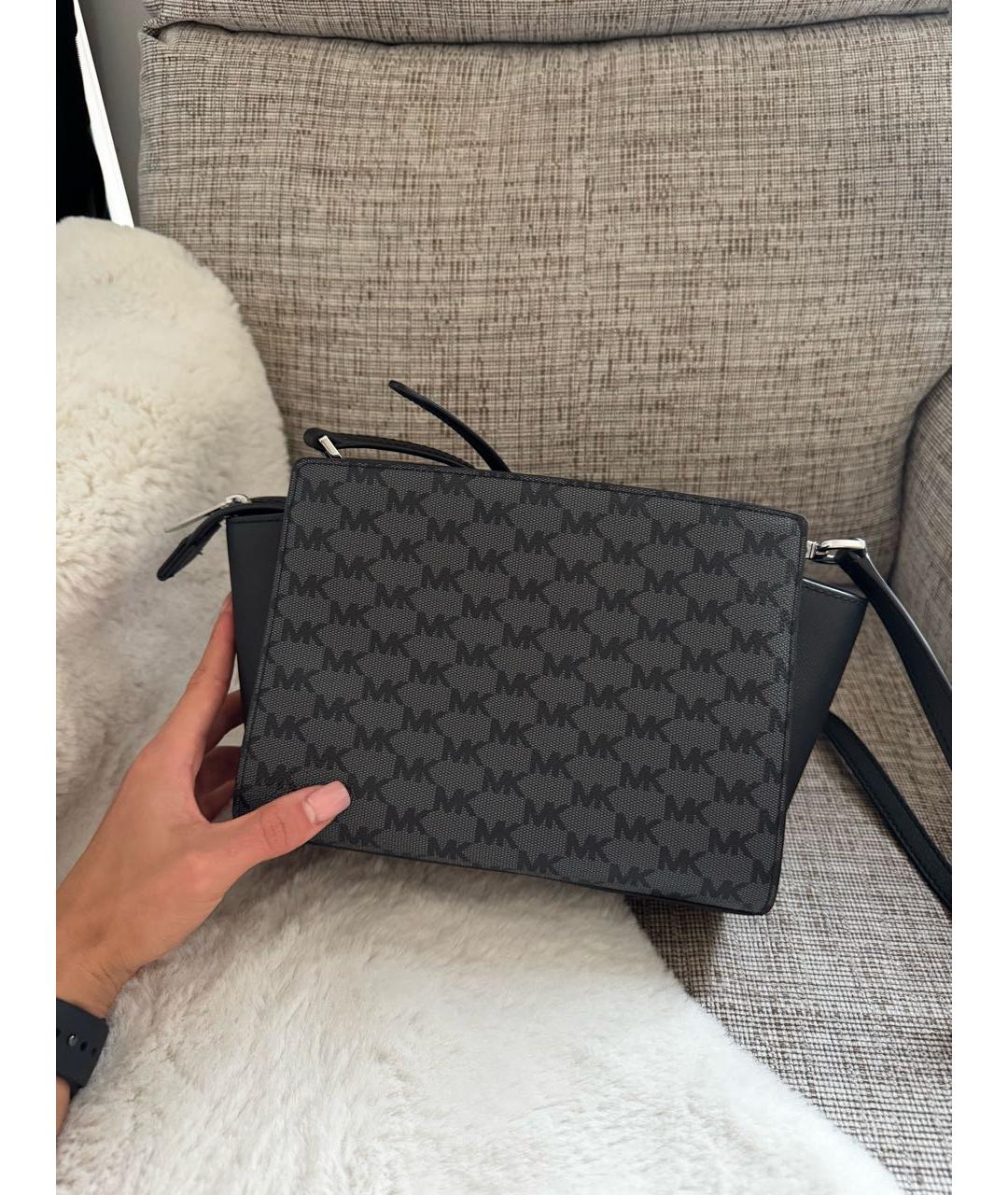MICHAEL KORS Серая сумка через плечо, фото 4